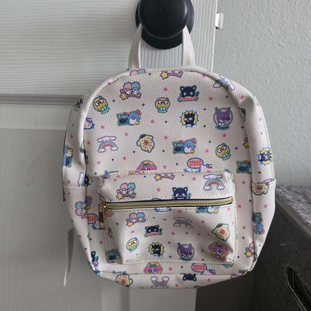 Sanrio Hello Kitty and Friends Mini Backpack Cream NWT